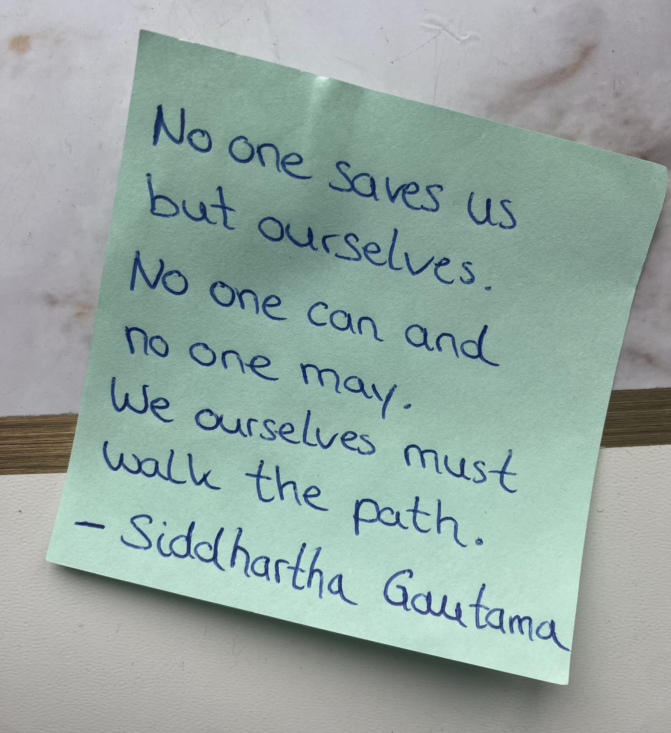 Denkzettel #19 – Buddha