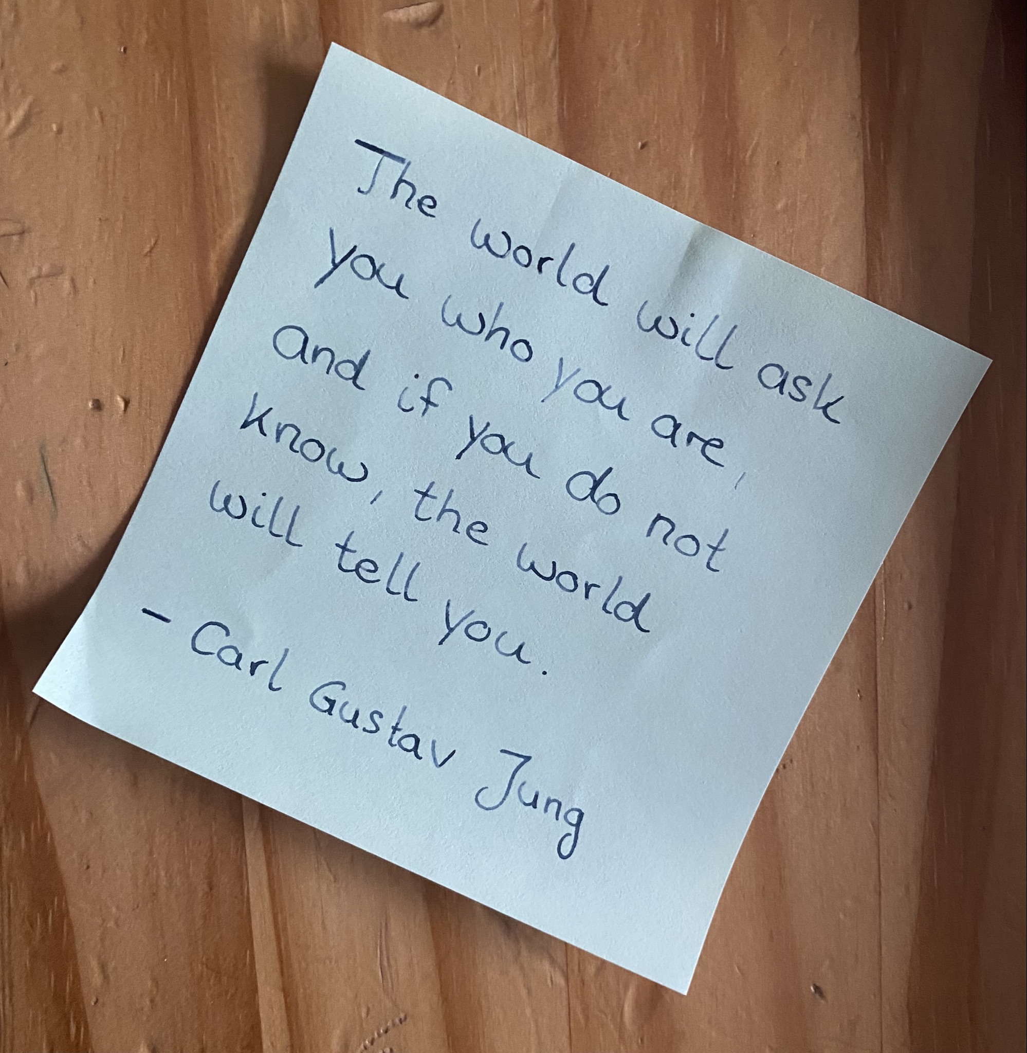 Denkzettel #9 – C. G. Jung