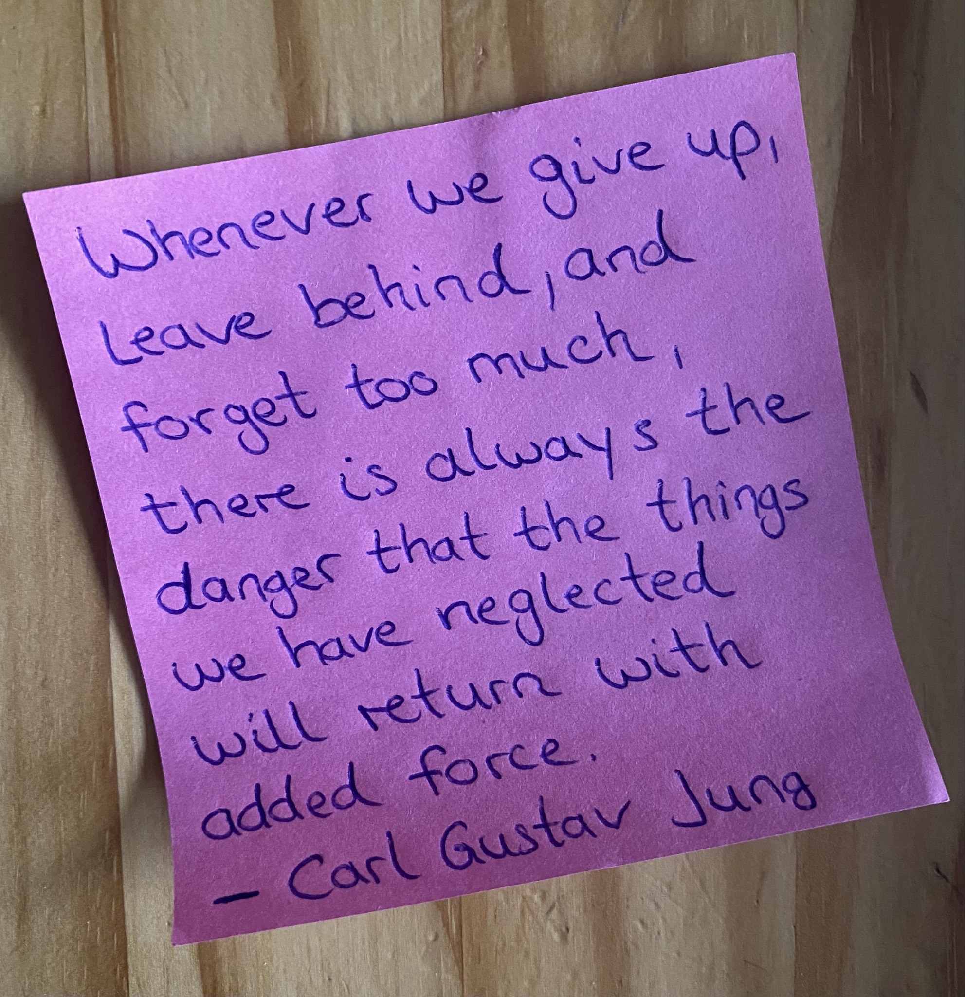 Denkzettel #16 – C. G. Jung